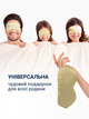 Маска для сну повязка на очі шовкова накладка окуляри пов'язка для спання нічна чоловіча з чохлом на ніч на обличчя м'яка з шовку для чоловіків жінок в літаку з бавовни Hechpro бежева ТБsilk1 - зображення 4