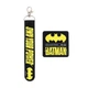 Набор бейдж на липучке и брелок-подвеска Kite DC Batman, 2 шт. (DC25-3010) - изображение 1