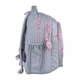 Рюкзак для подростка ортопедический Kite Education Teens Molang, для девочек, серый (ML25-8001L) - изображение 5