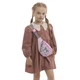 Сумка на пояс бананка дитяча Kite Kids Kuromi, для дівчаток, рожевий (HK25-2577-1) - зображення 3