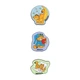 Набор бейджей на липучке Kite Garfield , 3 шт. (GF25-3012) - изображение 1
