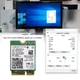 Сетевая карта M.2 CNVio2 Fenvi AX211NGW Wi-fi 6E, Bluetooth 5.3 Network Card, Tri-band 2.4G/5G/6GHz - изображение 3