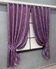 Комплект коротких штор VR-Textil Жаккард Sultan YL № 1547ш Фиолетовый 130х170 см 2 шт (35-0353) - изображение 2