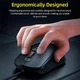 Игровая проводная USB мышь TWolf G580 с антискользящими наклейками, 1600 DPI, 1.5 м кабель черная - изображение 4