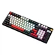 Игровая беспроводная клавиатура механическая TWolf T70 |УКР/АНГ раскладка| с RGB подсветкой black-white - изображение 1