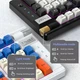 Игровая беспроводная клавиатура механическая TWolf T70 |УКР/АНГ раскладка| с RGB подсветкой black-white - изображение 6