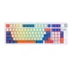 Игровая беспроводная клавиатура механическая TWolf T70 |УКР/АНГ раскладка| с RGB подсветкой white-blue - изображение 9