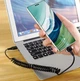 Пружинний Автомобільний 3 в 1 Кабель для Швидкої зарядки iPhone Lightning MicoUSB Type-C 120W 6A Fast Charge в авто Black - зображення 3