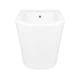 Биде напольное Qtap Swan 560х360х410 White QT15443378W - изображение 3