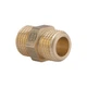 Ніпель латунний Thermo Alliance Standart 1/4" НН (зовнішня/зовнішня різьба), PN25 - зображення 3