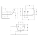 Биде подвесное Qtap Tern 520x350x330 White QT17551303GW - изображение 2