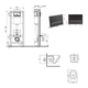 Готовое решение Qtap для ванной комнаты: подвесной унитаз Jay Ultra Quiet 520x360x320 + комплект инсталляции Nest 4 в 1 (линейная клавиша Matt Black) - изображение 2
