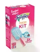 Щітка магніт для збирання пилу Swiffer duster Kit піпідастр з 3-ма змінними насадками (рожева) - изображение 2
