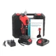 Аккумуляторный секатор DUP364 Red (24V, 5.0Ah) — Мощный комплект: 2 усиленных АКБ и кейс - изображение 3