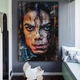 Картина на холсте 40х60см - Майкл Джексон Wall Art. Интерьерная картина на холсте для дома и офиса. Яркий постер - изображение 1