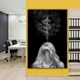 Картина на холсте 40х60см - Дымный доллар. Интерьерная картина на холсте для дома и офиса. Яркий постер - изображение 2