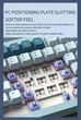 Механічна бездротова ігрова клавіатура LANGTU LT75 Pro з hotswap, Type-C, Bluetooth, 2,4 ГГц, RGB, Дисплей, 75 клавіш (розкладка ENG-UA, QWERTY). М'ятний - зображення 12