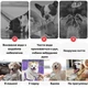 Удобная прогулочная поилка с чашей для кошек и собак Limpo переносная бутылка для воды с автопоилкой для животных, 350 мл, серый (106417026) - изображение 4