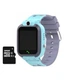 Дитячий смарт годинник з камерою Smart Baby Watch Q16B 1.44" функція SOS, виклик, вологозахист, геозабір Blue + карта пам'яті 32Гб - зображення 9