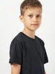 Подростковая футболка для мальчика Nike K Ss Crew Akf Nby HQ1467-010 137-147 см Черная (197599685012) - изображение 4