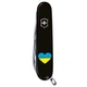 Складной нож Victorinox Climber Сердце Украина — 91 мм, 14 функций, черный, артикул Vx13703.3_T1090u - изображение 5
