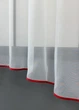 Кухонная гардина VR-Textil № 036к арка белый с красным 280х170 см (52-0404) - изображение 5