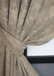 Комплект коротких штор VR-Textil Жаккард Sultan YL № 1208ш Бжево-серый 130х170 см 2 шт (35-0009) - изображение 4