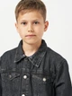 Подростковая джинсовая куртка для мальчика Coccodrillo Jeans Collection Boy WC5152301JCB-019 140 см Серая (5904986533086) - изображение 4