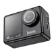 Екшн-Камера Hoco DV101, 4К, 16MP, 150°, Wi-Fi, 900mAh, 1.5h, MicroSD до 128 ГБ, Чорний - зображення 2