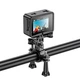 Екшн-Камера Hoco DV101, 4К, 16MP, 150°, Wi-Fi, 900mAh, 1.5h, MicroSD до 128 ГБ, Чорний - зображення 5