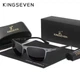 Мужские поляризационные солнцезащитные очки KINGSEVEN 754 Gun Gray - изображение 1