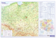 Podkładka na biurko Demart mapa Polski fizyczna 38 x 58 cm (9788379125470) - obraz 1