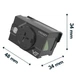 Коллиматорный прицел Vector Optics Frenzy Plus 1x18x20 Enclosed SOL Multi Reticle VOD footprint SCRD-SM63 - изображение 7