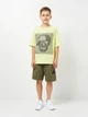 Подростковая футболка для мальчика Coccodrillo Sage Time Boy Junior WC5143201SBJ-011 140 см Зеленая (5904986506561) - изображение 3