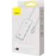 USB-хаб 4in1 Baseus Lite Series 4-in-1 USB-A to 4хUSB3.0 0.25m черный (WKQX030001) - изображение 10