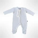 Человечек ZEYNO&MEMO organic cotton wear 80 см Белый (0799) - изображение 1