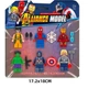Набор фигурок лего Marvel Avengers минифигурки Супергероев Марвел Мстители 6 шт игрушки детский набор игрушечные фигурки конструктор Kons_20 - изображение 2