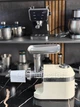 Бежевая электромясорубка Rainberg RB-2270, 3800 Вт, мощная мясорубка, шнековая мясорубка - изображение 6