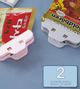 Затискачі для зберігання харчових продуктів Food Cap Sealing Clip 2 штуки - изображение 1