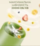 Блендер-соковыжималка / Портативный блендер в бутылке D02 1.5л Green (16042) - изображение 5