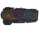 Клавіатура Bloody B310N Black, USB, ігрова, неонове підсвічування, ефекти 'дихання' - изображение 1