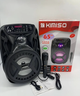 Портативна акустична колонка Kimiso QS-3603 (6.5") з мікрофоном та світломузикою Для iPOD, iPhone, Android, iPAD, смартфонів, мобільних телефонів, плеєрів, відпочинку на природі - зображення 2