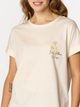 T-shirt damski Lee Cooper Wildflower-1160 S Jasnożółty (5905991729006) - obraz 3