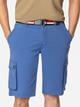 Spodenki męskie cargo bawełniane Lee Cooper Simone-9802 30 Niebieskie (5905991723233) - obraz 1