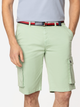 Шорти бавовняні довгі чоловічі Lee Cooper Simone-9802 32 Зелені (5905991723363) - зображення 1