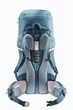 Туристический рюкзак Deuter Aircontact Lite 50 + 10-5 голубой - изображение 4