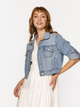 Kurtka jeansowa damska Lee Cooper Santa-1000 S Błękitna (5905991723790) - obraz 4