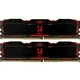 Модуль памяти для компьютера DDR4 32GB (2x16GB) 3200 MHz IRDM Black Goodram (IR-X3200D464L16A/32GDC) - изображение 1