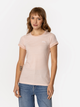 T-shirt damski w paski Lee Cooper Aline-6040 S Brzoskwiniowy (5905991728320) - obraz 3