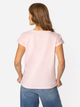 T-shirt damski z nadrukiem bawełniany Lee Cooper Bouquet-1160 S Różowy (5905991728207) - obraz 2